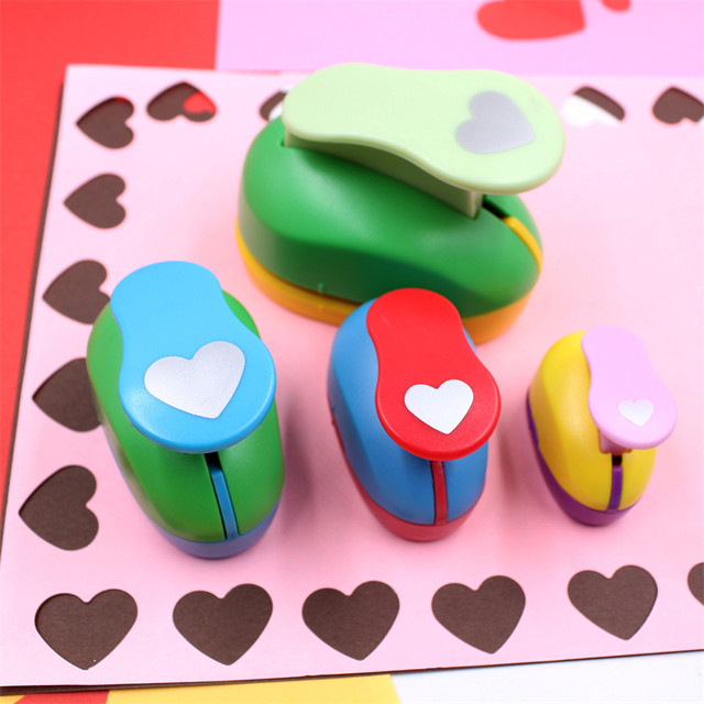 Heart Shaped Hole Puncher, Heart Shaped Cutter Punch